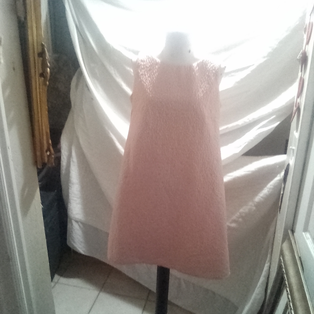 Pink Sleeveless Dress Small
